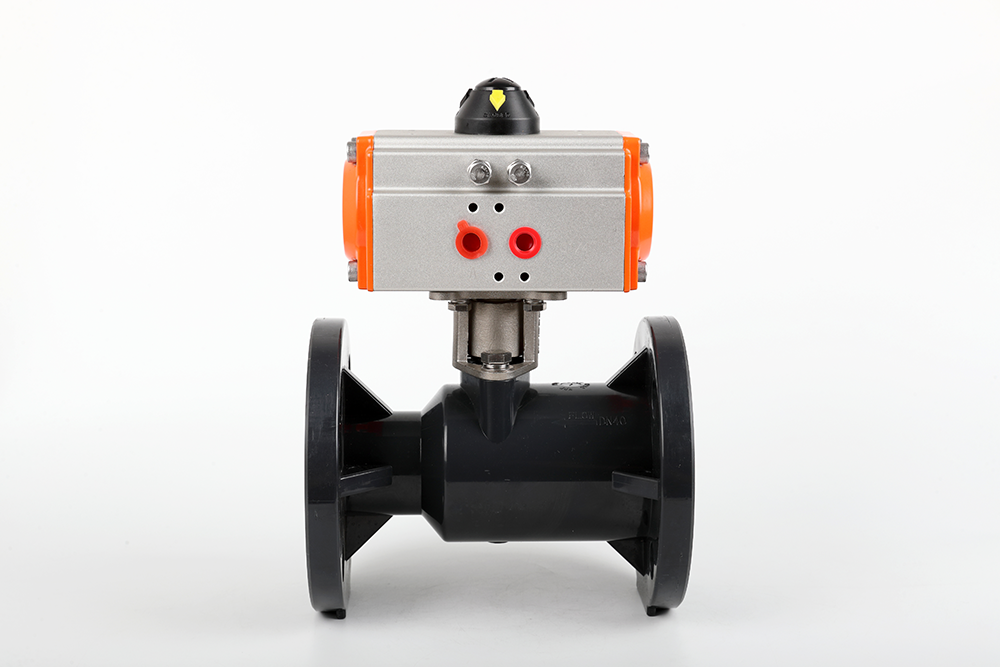 相山气动法兰一体球阀